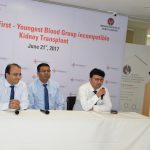 Right to left – Dr. Sidharth Sethi, Dr. Shyam Bansal & Dr. Prasun Ghosh