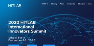 HITLAB announces 7th Annual International Innovators Summit, a fully virtual, 3-Day Digital Health Exposition