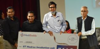 MediBuddy founders contribute Rs 14 crore to incubation cell of IIT Madras