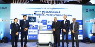 BLK-Max Super Specialty Hospital unveils India’s most advanced integrated robotic system for spine surgery