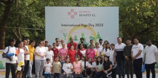 CK Birla Hospital celebrates International Yoga Day