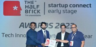 Bramhansh Technologies wins Tech Innovation Startup of the Year 2023 at Half Brick Startup Connect Event