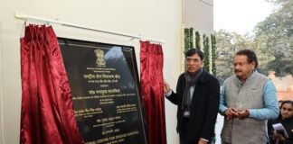 Health Minister lays foundation stone for NCDC Regional Branch, six State Branches & two BSL-3 Laboratories