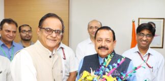 Modi 3.0: Dr Jitendra Singh assumes charge as the Minister of Science & Technology