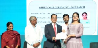Apollo Institute of Medical Sciences & Research hosts ‘White Coat Ceremony’ to welcome Class 2025 students
