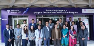 Fresenius Medical Care India concludes first dialysis technician certification programme in collaboration with Epitome Kidney Urology Institute & Lions Hospital