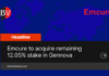Emcure to acquire remaining 12.05% stake in Gennova