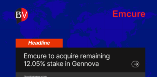 Emcure to acquire remaining 12.05% stake in Gennova