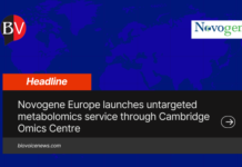Novogene Europe launches untargeted metabolomics service through Cambridge Omics Centre