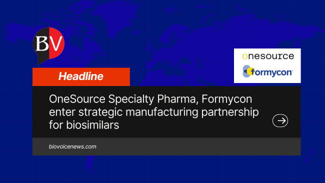 OneSource Specialty Pharma, Formycon enter partnership