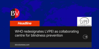 WHO redesignates LVPEI as collaborating centre for blindness prevention